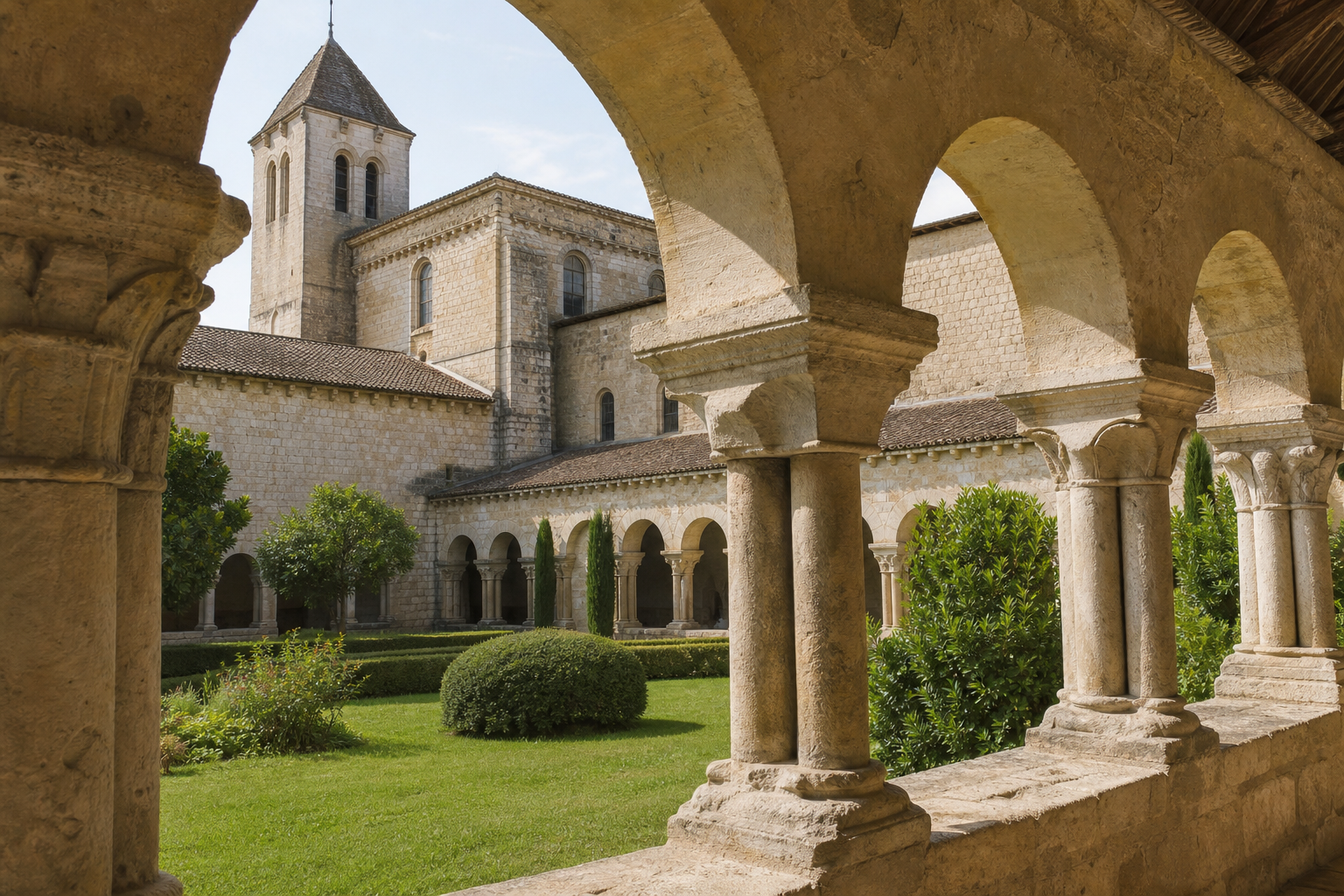 L’abbaye de Flaran abrite un patrimoine cistercien et des collections d’art