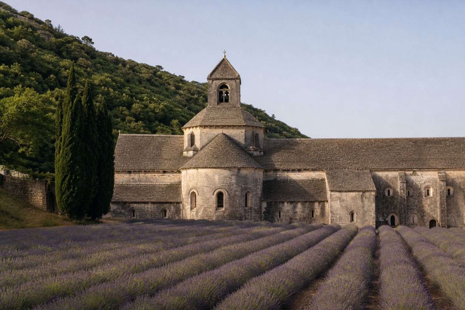 L’abbaye Notre-Dame de Sénanque incarne l’art cistercien à Gordes