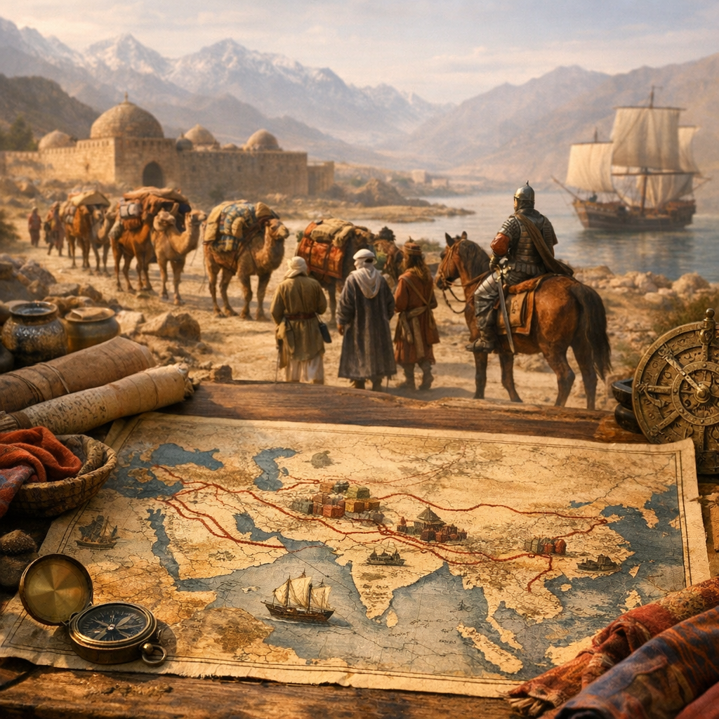 Histoire : empires, marchands et circulations anciennes