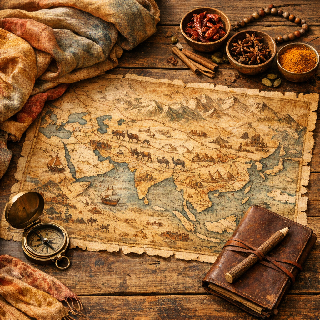 La carte de l’ancienne Route de la Soie révèle ses vrais chemins