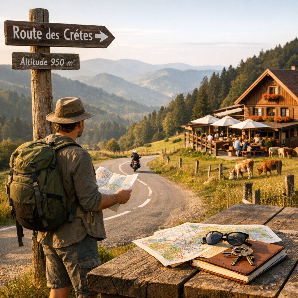 Où commence la route des Crêtes et comment bâtir son itinéraire d’auberges&nbsp;?