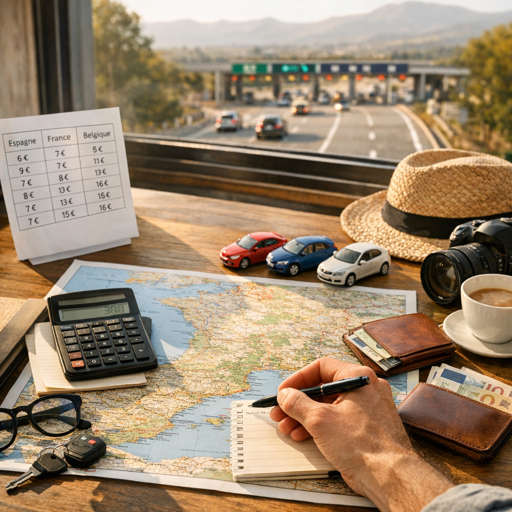 Prix des péages Espagne-France-Belgique : le tableau à préparer avant les vacances