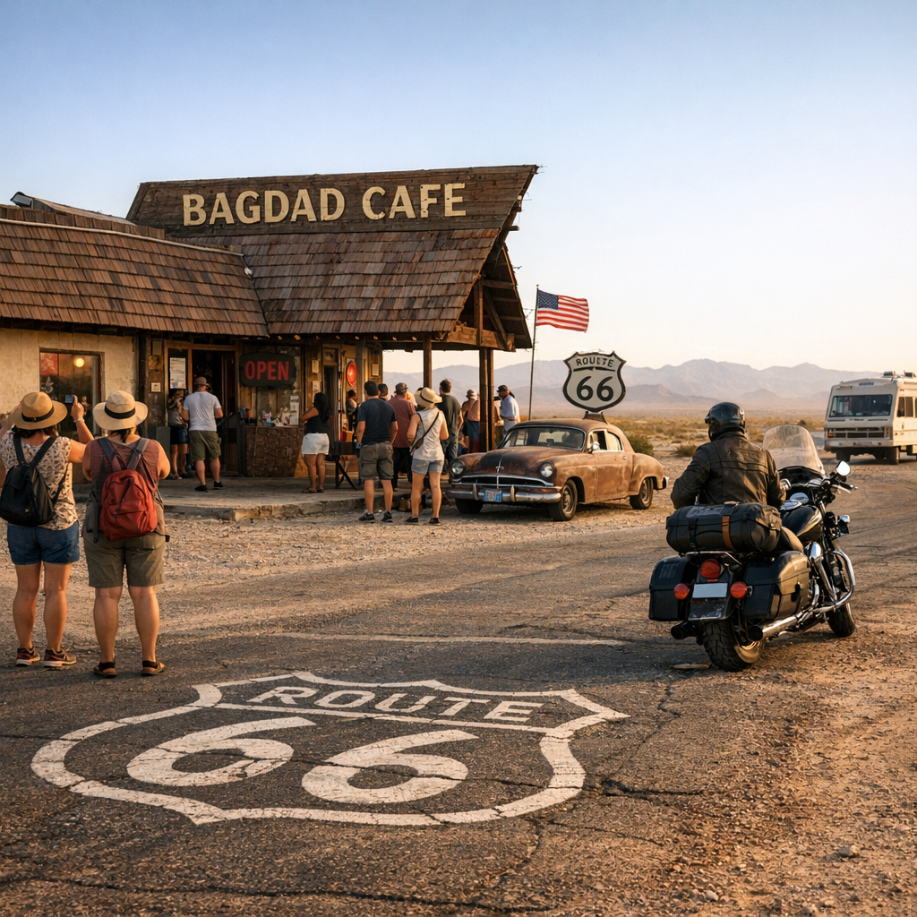 Histoire du Bagdad Café : du film de 1987 au lieu de pèlerinage
