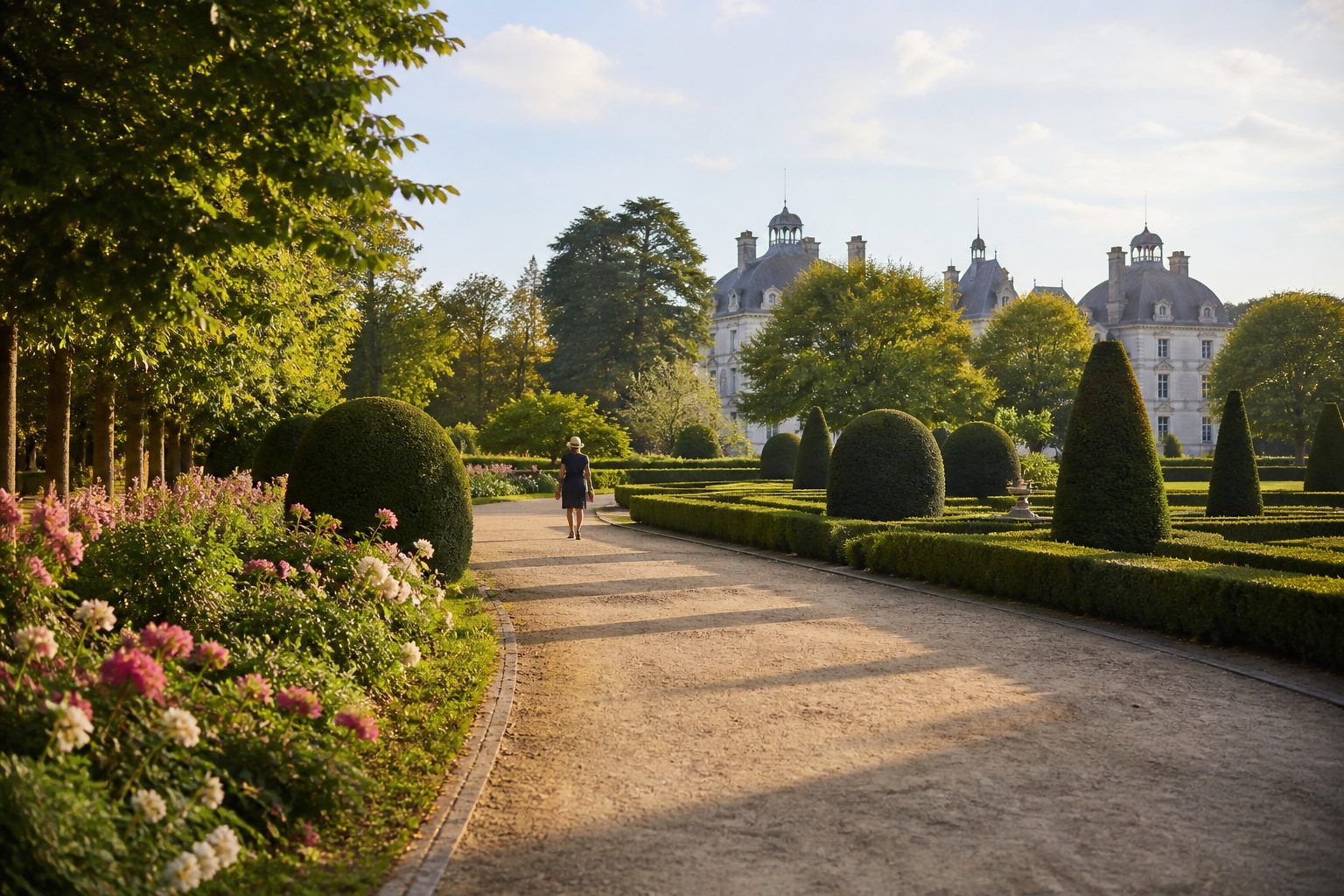 Un domaine vivant : jardins, parc et art de la promenade