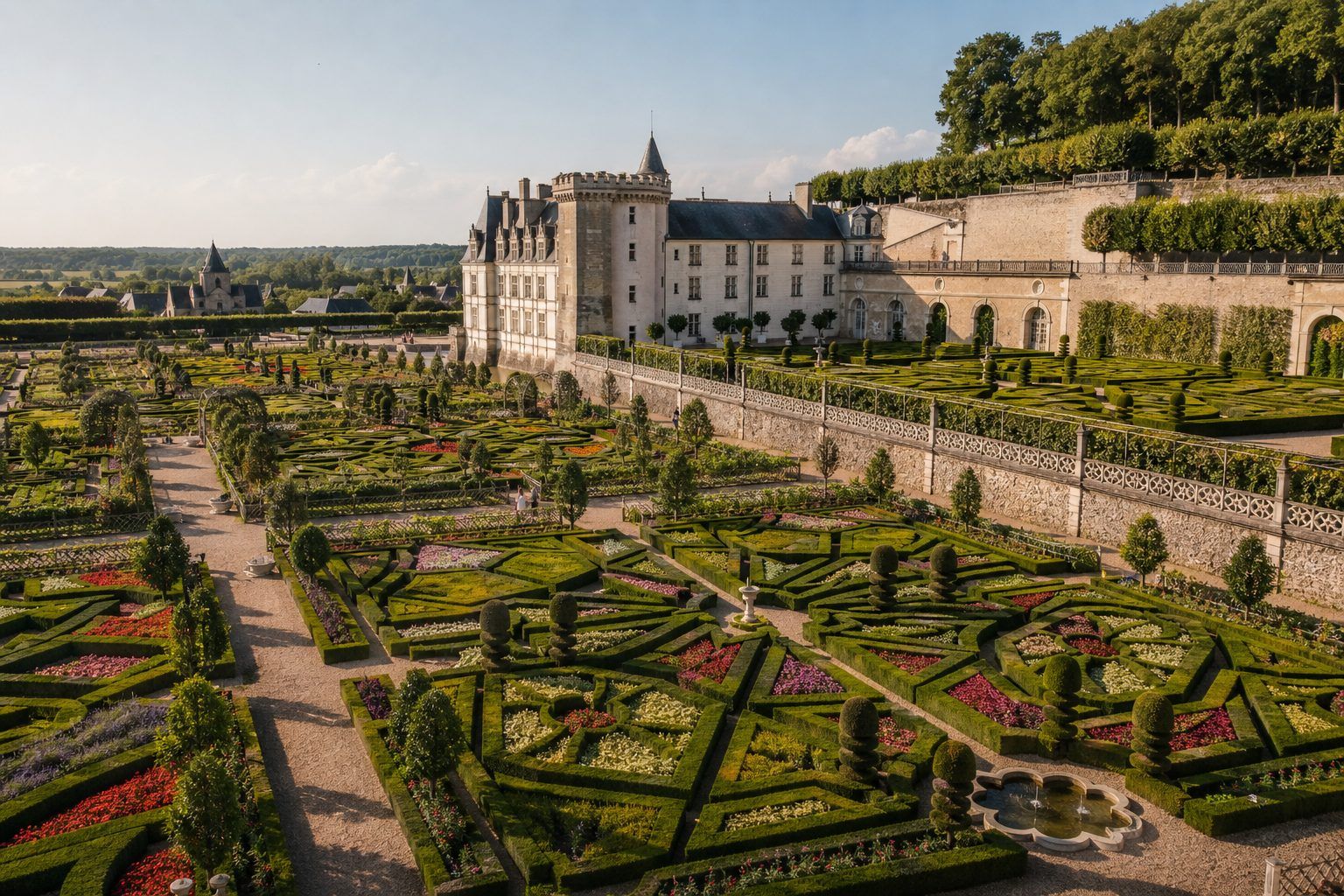 Quand visiter le château et les jardins de Villandry ?
