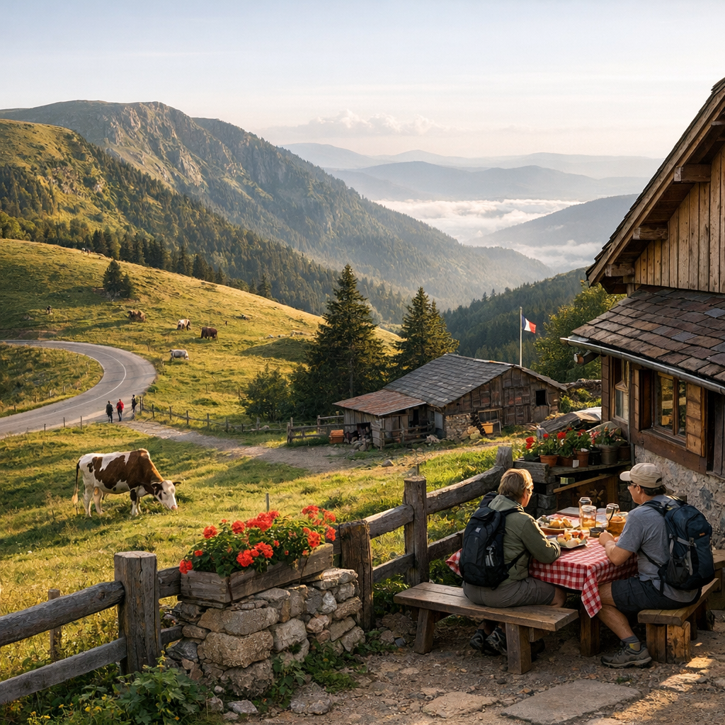 Itinéraire slow tourisme : Metzeral, cols et vues des crêtes