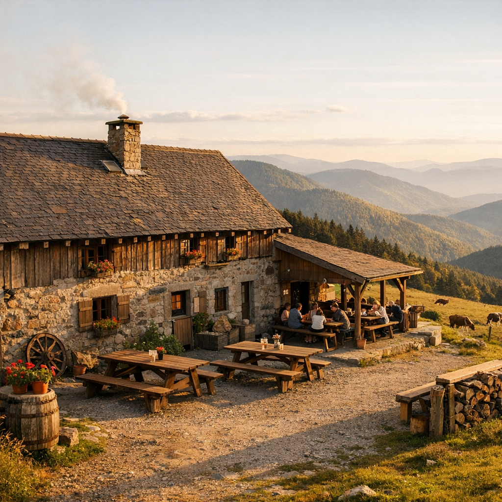 Quelle ferme-Auberge choisir sur la Route des Crêtes des Vosges ?