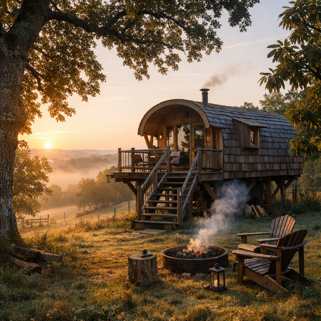Un gîte insolite en Occitanie se choisit d’abord par l’ambiance