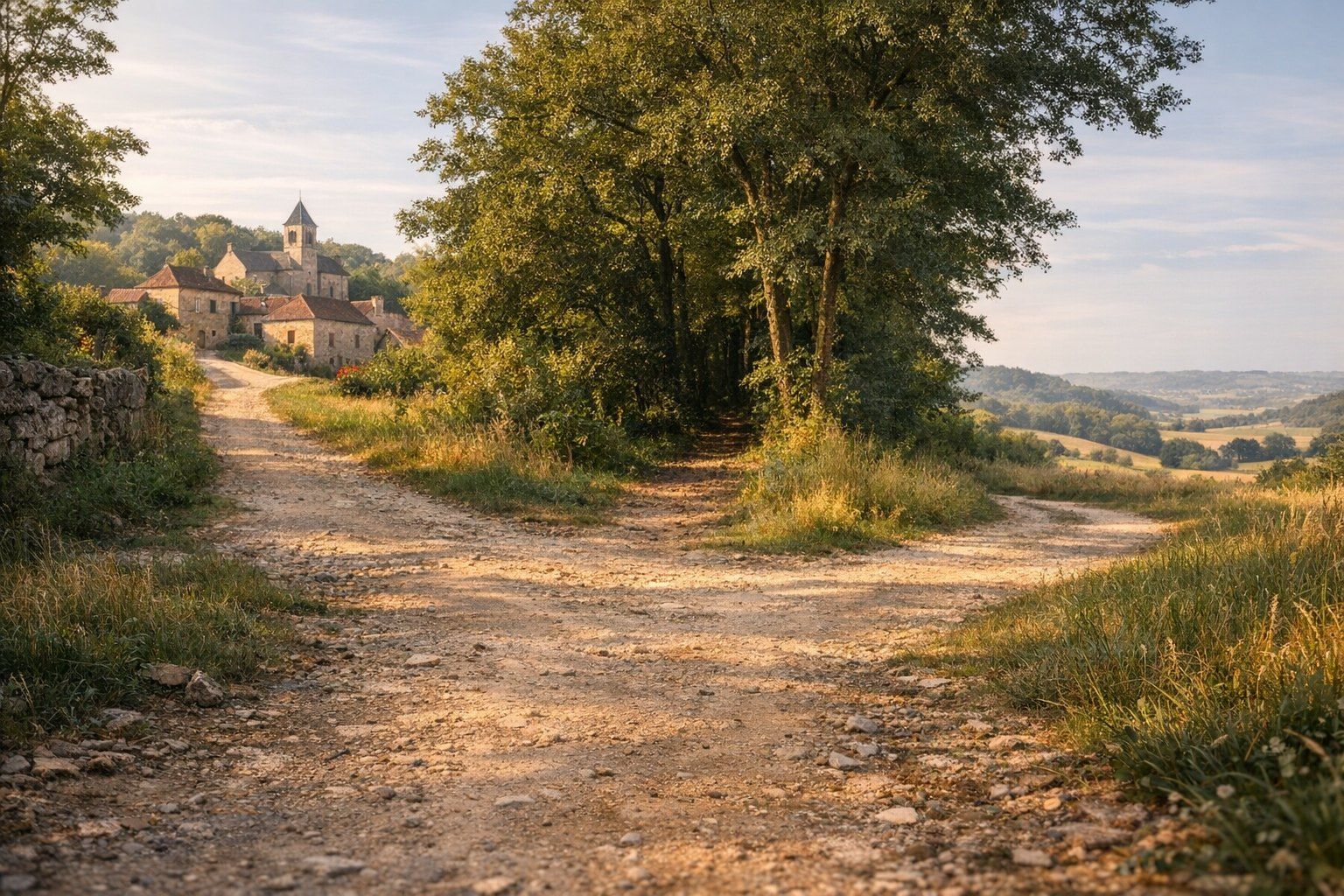 Choisir entre vallée, bois et village pour marcher
