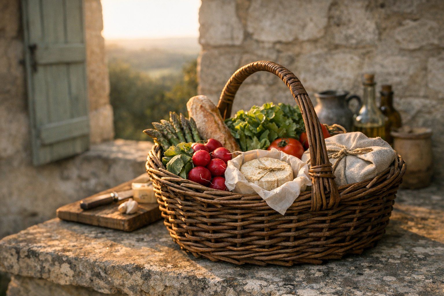 Préparer un repas de retour de balade