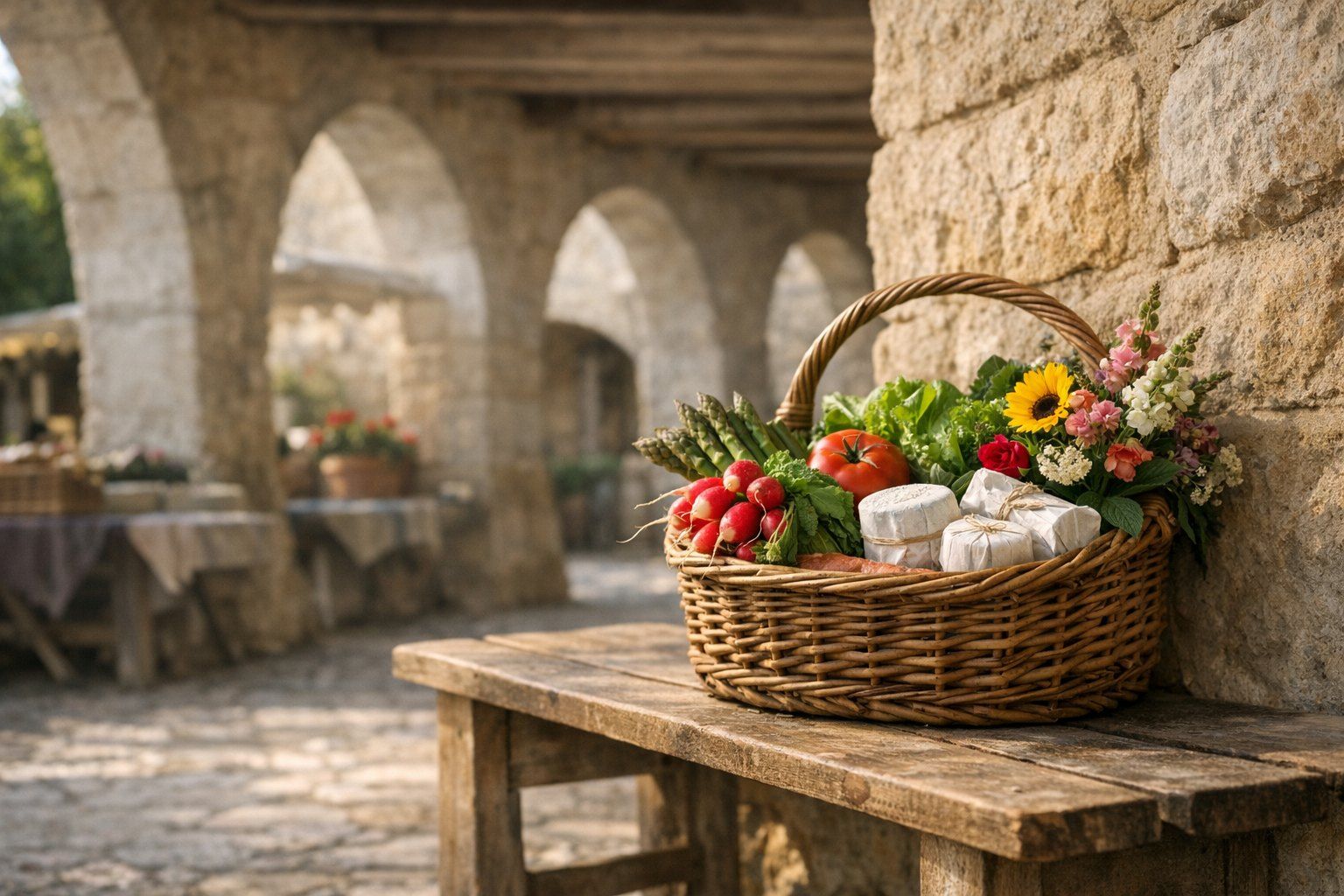 Préparer une visite autour d’un marché ou d’un repas