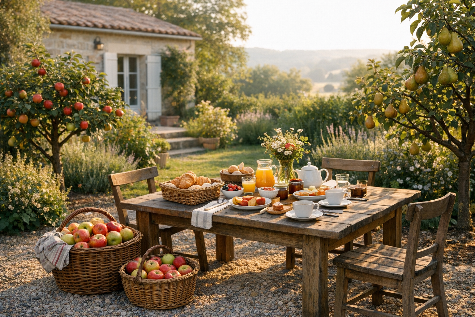 Maison d'hôtes et verger : l'art de recevoir au naturel