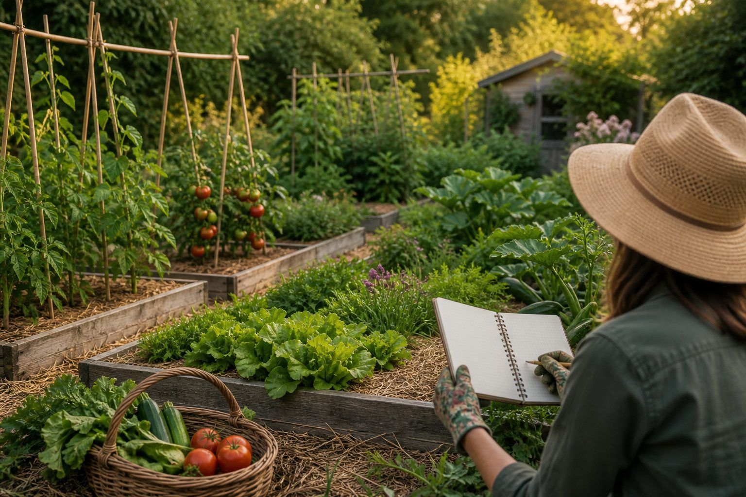 Entretenir mon potager et prévoir les récoltes au fil des saisons
