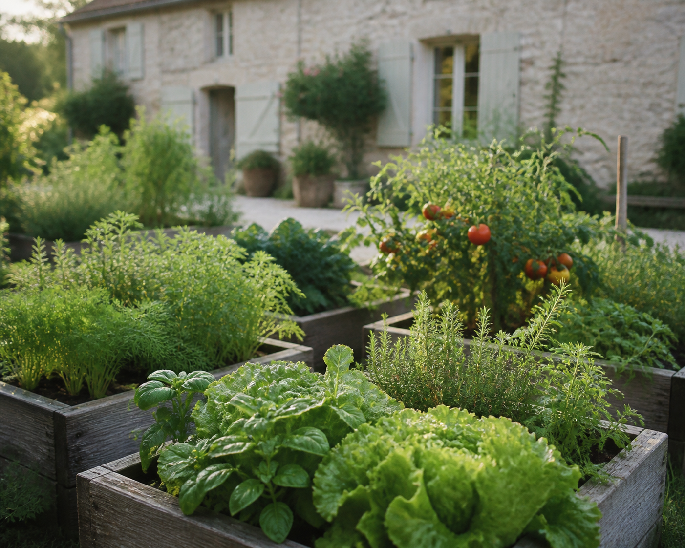 Mon jardin potager commence par quatre choix bien posés