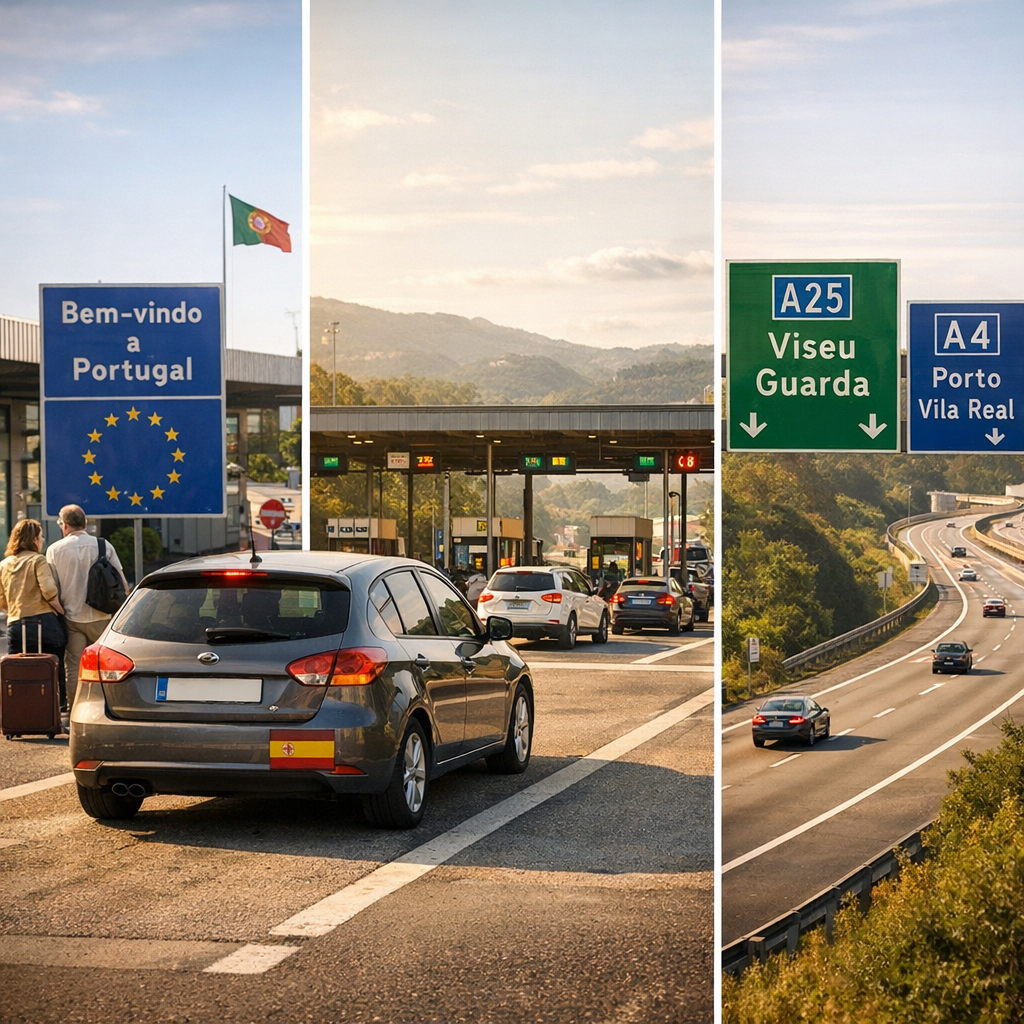 Trois cas pratiques : arrivée d’Espagne, location et itinéraires A25, A4, A8