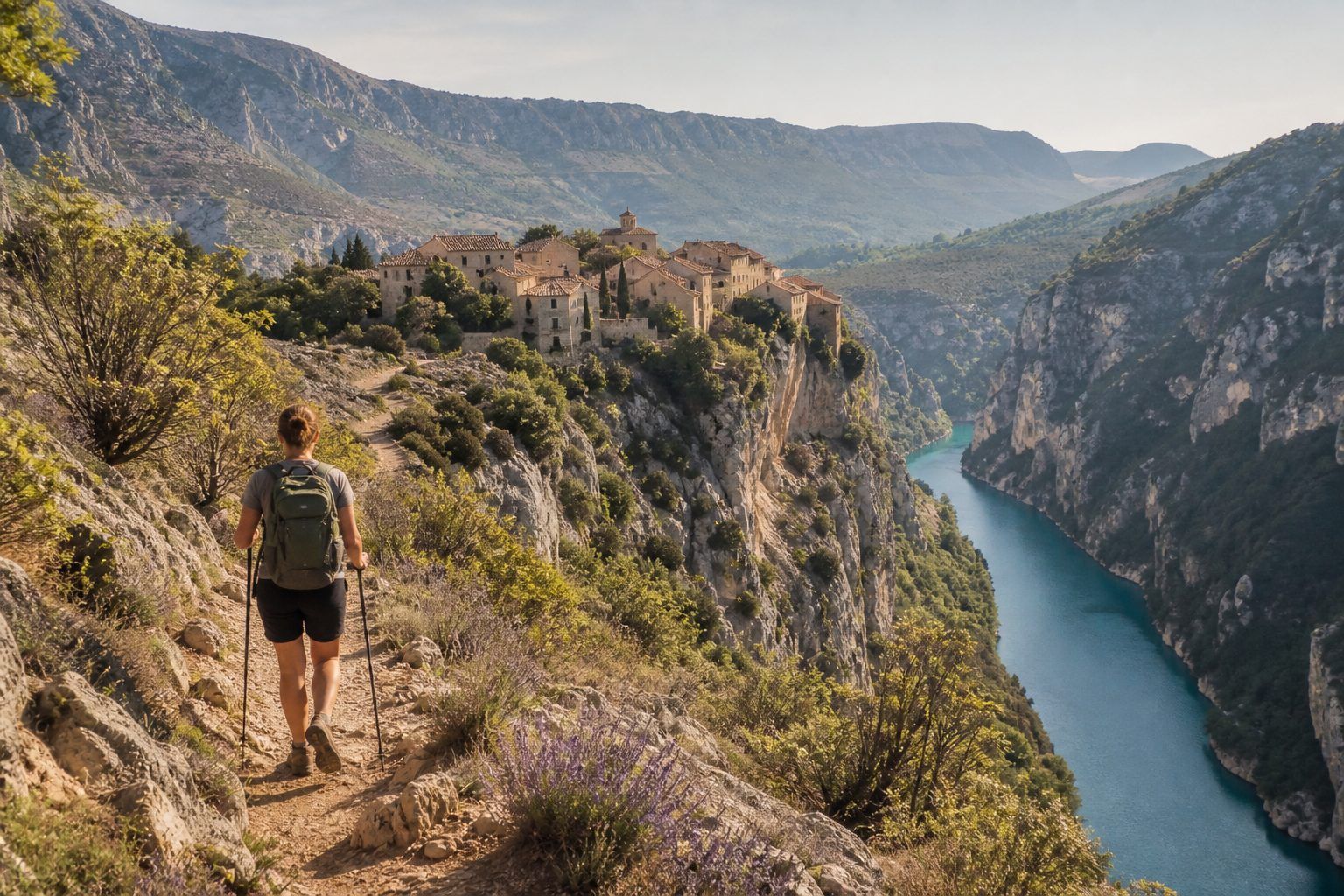 Composer un séjour de randonnée : villages, GRP® Tours du Verdon et itinérance