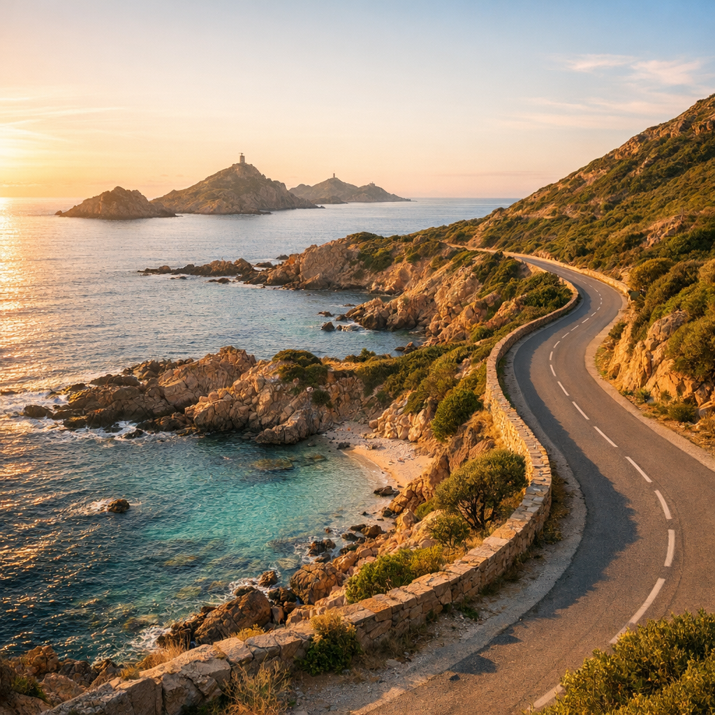 La Route des Sanguinaires à Ajaccio se savoure au ralenti
