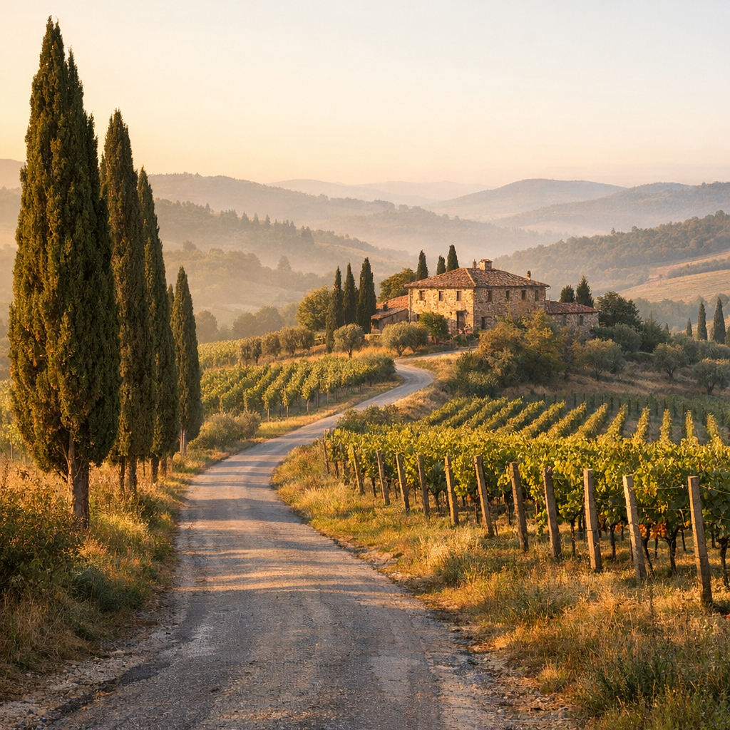 La Route du Chianti se savoure entre Florence et Sienne