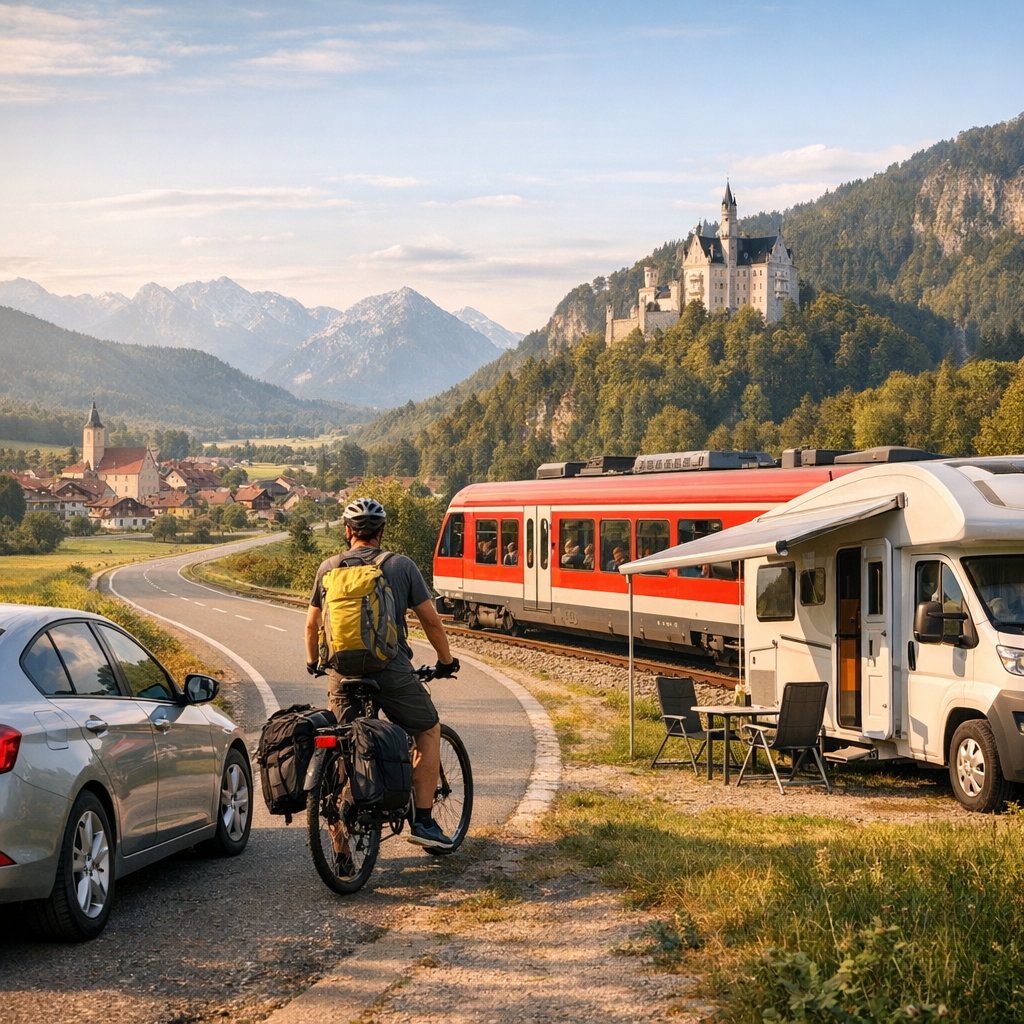Voiture, vélo, train ou camping-car&nbsp;: quel rythme choisir&nbsp;?