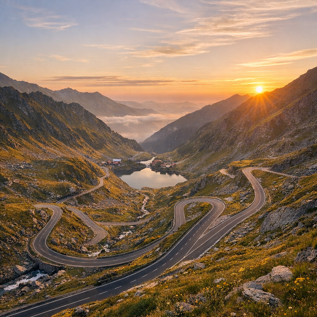 La Route en Roumanie qui mène au mythe Transfăgăraș