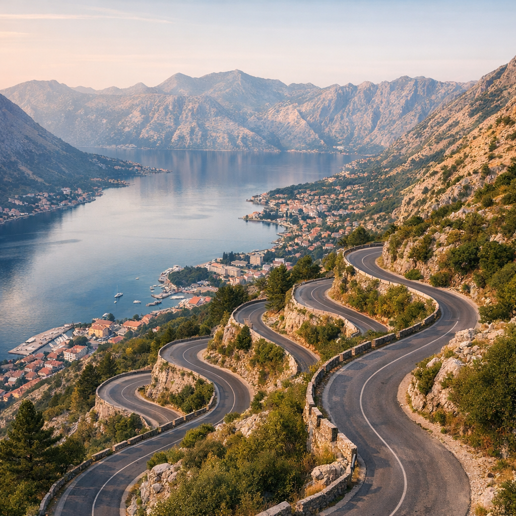 La Route Serpentine de Kotor se prépare sans se presser