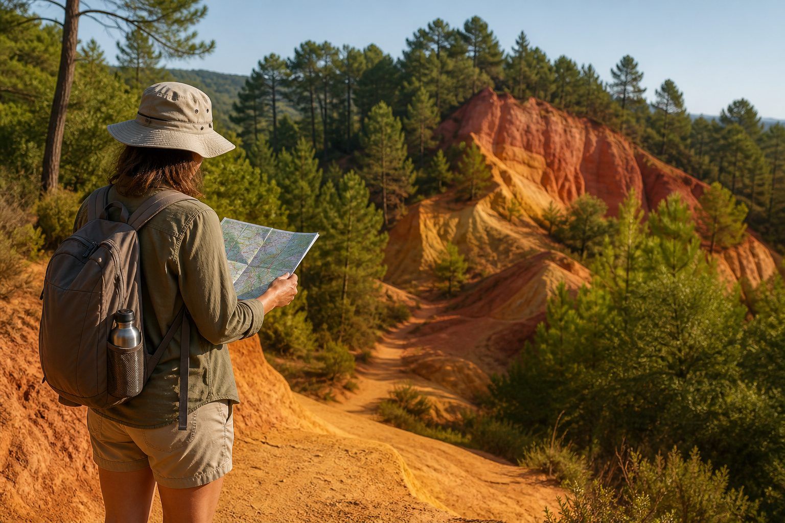Préparer votre visite du Sentier des Ocres