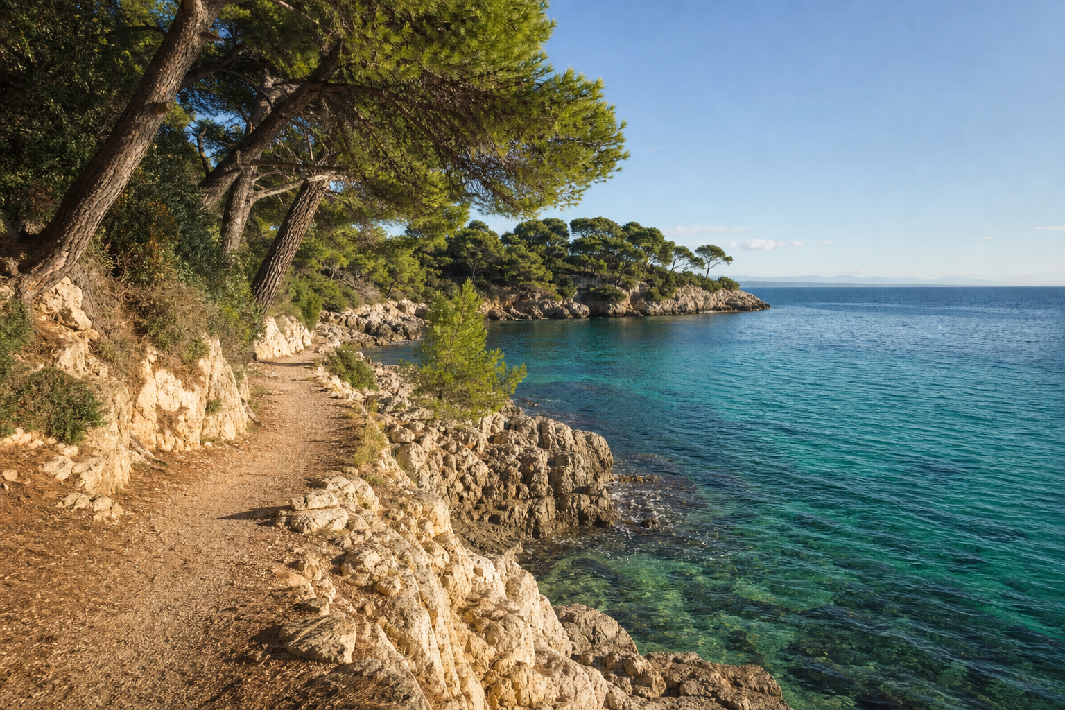 Le sentier du littoral du Cap d’Antibes se découvre pas à pas