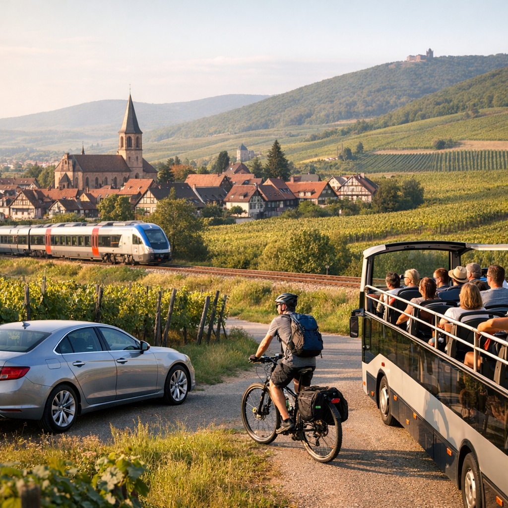 Comment sillonner la route&nbsp;: voiture, vélo, train ou bus-cabriolet&nbsp;?